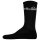 ellesse Unisex Sport-Socken, 7 Paar - Trego Sport Sock, Crew Socks, Tennis, Ripp-Bündchen, Logo Schwarz/Weiß/Blau/Grau 43-46,5