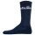 ellesse Unisex Sport Socks, 7 Pair - Trego Sport Sock, Crew Socks, Tennis, Ribbed Cuff, Logo Black/White/Blue/Grey 43-46,5 (UK 9-11.5)