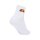 ellesse Unisex Quarter Socks, 3 Pair - Tallo, Ankle Socks, Logo White 47-49 (UK 12-14)