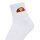 ellesse Unisex Quarter Socks, 3 Pair - Tallo, Ankle Socks, Logo White 47-49 (UK 12-14)