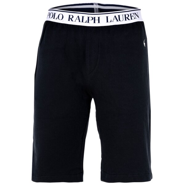 POLO RALPH LAUREN Mens Pyjama Trousers - SLIM SHORT-SLEEP-BOTTOM, Sleep Trousers, Short, Logo Waistband, Single-colored
