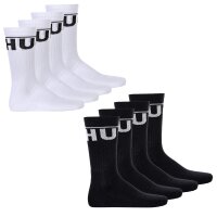 HUGO Mens Socks, 4-Pack - QS Rib Label Iconic, Ribbed,...