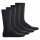 BOSS Mens Socks, 4-pack - 4P RS Uni CC, short socks, Combed Cotton Anthracite 39-42 (6-8 UK)