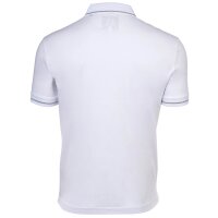 A|X ARMANI EXCHANGE mens polo shirt - T-shirt, single-coloured, cotton White S (Small)