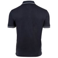 A|X ARMANI EXCHANGE Herren Poloshirt - T-Shirt, einfarbig, Baumwolle Marine S