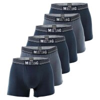 MUSTANG Herren Retroshorts 6er Pack - Boxershorts, Pants, True Denim