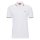 HUGO Herren Poloshirt - DINOSO222, Pique, Knopfleiste, Slim Fit, Cotton Stretch Weiß M