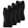 MUSTANG Herren Unterhemd 4er Pack, Tanktop, Doppelripp, True Denim, S-XXL Schwarz L (Gr. Large)