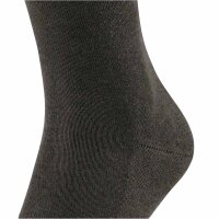 FALKE Herren Socken - 3er Pack Family SO, Allrounder Strümpfe, Uni, Baumwollmischung Dunkelbraun 47-50