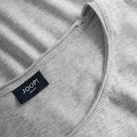 JOOP! JEANS Mens T-Shirt - Cliff, Round Neck, Short Sleeves, Cotton, Rolled Hems Gray mottled 2XL (XX-Large)