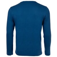 Sanetta Jungen Schlafanzug Set 2-tlg. - lang, Bündchen, Pyjama, Kinder, Teens, Baumwolle Blau 140