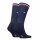TOMMY HILFIGER Unisex Sportsocken, 2er Pack - UNI Iconic Sock, Tennissocken Blau 43-46