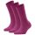 FALKE Womens Socks - Family SO, short Socks, single Colour  Purple 39-42 (UK 6-8)