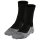 FALKE Herren Ergonomic Fitness Lauf Socken, Sport System 2er Pack - RU4 Sportsocken Schwarz/Grau (3010) 42-43 (8-9 UK)