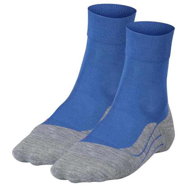 FALKE Herren Ergonomic Fitness Lauf Socken, Sport System 2er Pack - RU4 Sportsocken Blau/Grau 42-43 (8-9 UK)