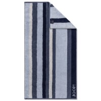 JOOP! towel - Vibe, 50x100 cm, terry towelling, cotton, stripes Blue