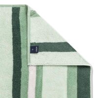 JOOP! towel - Vibe, 50x100 cm, terry towelling, cotton, stripes Green
