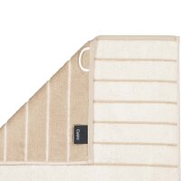 CAWÖ Towel - C Balance, 50x100 cm, terry towelling, cotton, stripes Nature