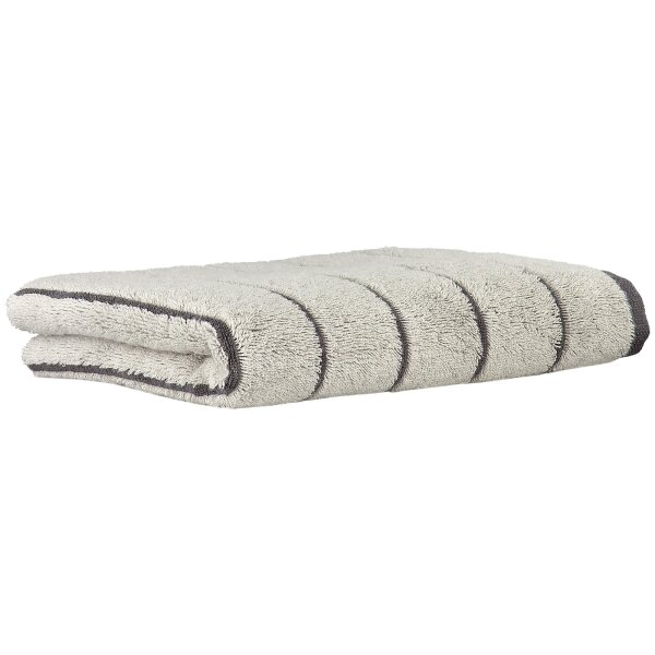 CAWÖ Towel - C Balance, 50x100 cm, terry towelling, cotton, stripes Platinum