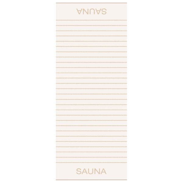 CAWÖ Shower towel - C Balance, 80x150 cm, terry towelling, cotton, stripes Nature