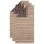 CAWÖ Towel, 3-pack - C Balance, 50x100 cm, terry towelling, cotton, stripes