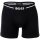 BOSS Herren Boxershorts, 3er Pack - 3P Bold, Boxer Briefs, Cotton Stretch, Logo Schwarz 2XL