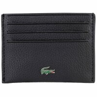 LACOSTE Herren Kartenetui - Smart Concept 6 Slot Card Holder, 8x10,5x1cm (HxLxB) Schwarz