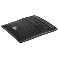 LACOSTE Herren Kartenetui - Smart Concept 6 Slot Card Holder, 8x10,5x1cm (HxLxB) Schwarz