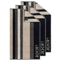 JOOP! guest towel, pack of 3 - Vibe, 30x50 cm, terry towelling, cotton, stripes