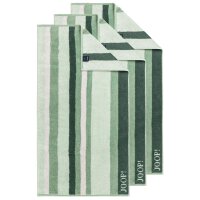 JOOP! towel, pack of 3 - Vibe, 50x100 cm, terry towelling, cotton, stripes