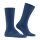 FALKE Herren Socken 2er Pack - Sensitiv Berlin, Kurzstrumpf, Komfortbund, Uni Blau 47-50