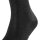 FALKE Herren Socken 2er Pack - Tiago, Strümpfe, Baumwolle, Logo, lang, einfarbig Dunkelgrau 43-44