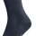 FALKE Mens Socks - Tiago, Socks, Cotton, Logo, long, solid color Blue 45-46
