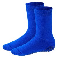 FALKE Kids Stopper Socks - Catspads, Anti-slip, Socks, Full Sole, Merino Wool Blue 35-38