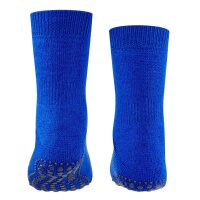 FALKE Kids Stopper Socks - Catspads, Anti-slip, Socks, Full Sole, Merino Wool Blue 35-38
