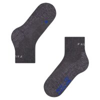 FALKE Herren Sportsocken 2er Pack - TK2 Short Cool, Trekking- und Wandersocken, unifarben Grau 39-41