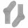 FALKE Herren Socken 2er Pack - Sensitive London, Strümpfe, Uni, Baumwollmischung Grau 47-50