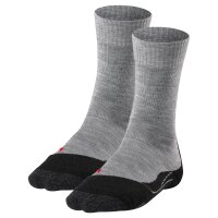 FALKE Mens Socks Pack of 2 - Trekking Socks TK2, padding, merino wool mix