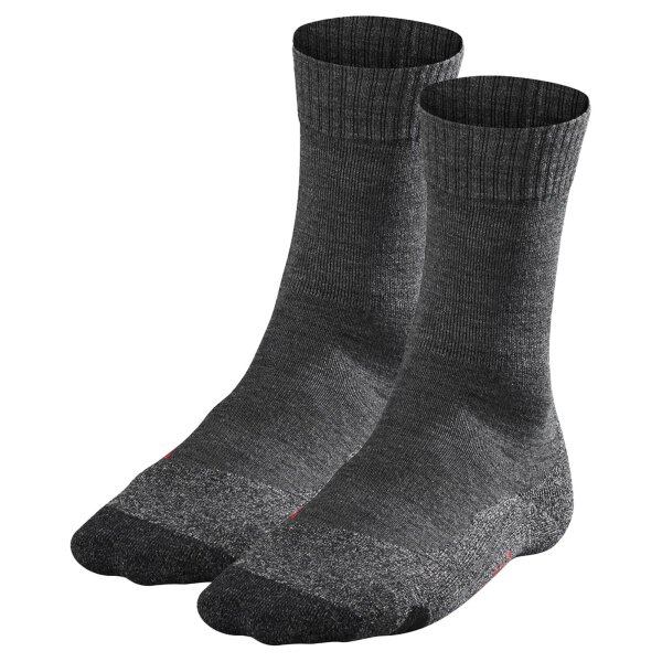 FALKE Mens Socks - Trekking Socks TK2, padding, merino wool mix  39-41 (5.5-7.5 UK)