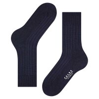 FALKE Men Socks - Carpet in Shoe, Merino Wool, plain Colours Dark blue 45-46 (UK 10-11)