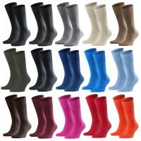 FALKE Herren Socken 2er Pack - Airport, Kurzstrumpf, Freizeit- und Business-Socken, Unifarben