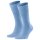 FALKE Men Socks - Airport, short Socks, Leisure and Business Socks, plain Colours Cornflower Blue 41-42 (UK 7-8)