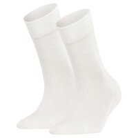 FALKE Damen Socken 2er Pack - Sensitive London, Kurzsocken, einfarbig