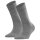 FALKE Womens Socks Pack of 2 - Sensitive London, short socks, unicolor  Grey 35-38 (UK 2.5-5)