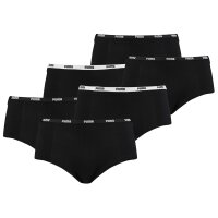 PUMA Damen Iconic Mini Shorts, 6er Pack - Soft Cotton Stretch