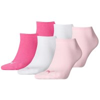 PUMA Unisex Socks, Pack of 6 - Sneaker Socks, Women, Men, plain