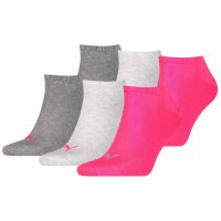 PUMA Unisex Socks, Pack of 6 - Sneaker Socks, Women, Men, plain