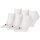 PUMA Unisex Socken, 6er Pack - Sneaker-Socken, Damen, Herren, einfarbig Weiß 43-46
