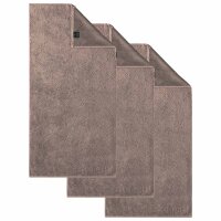 JOOP! towel, 3-pack - Uni Cornflower, 50x100 cm, terry towelling, solid colour