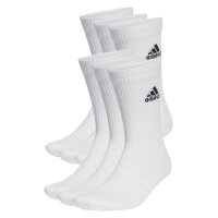 adidas Unisex Socken, 6er Pack - Sportswear Crew, Logo,...
